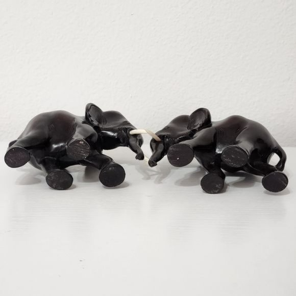 Elephant Resin Cute Lucky Figurines Statue Sculpture Art Home Decor - Picture 11 of 15